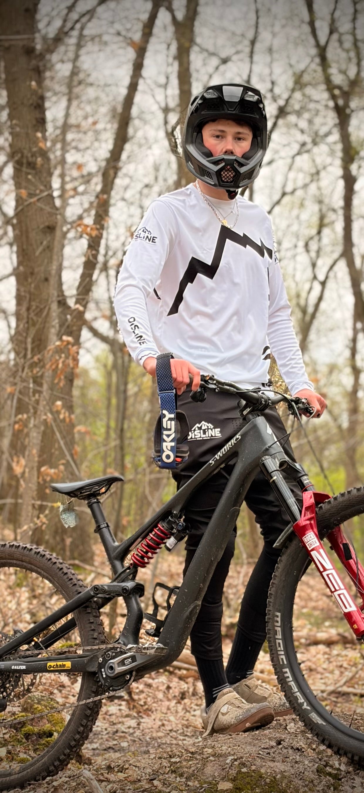 Maillot Disline Peaks Blanc