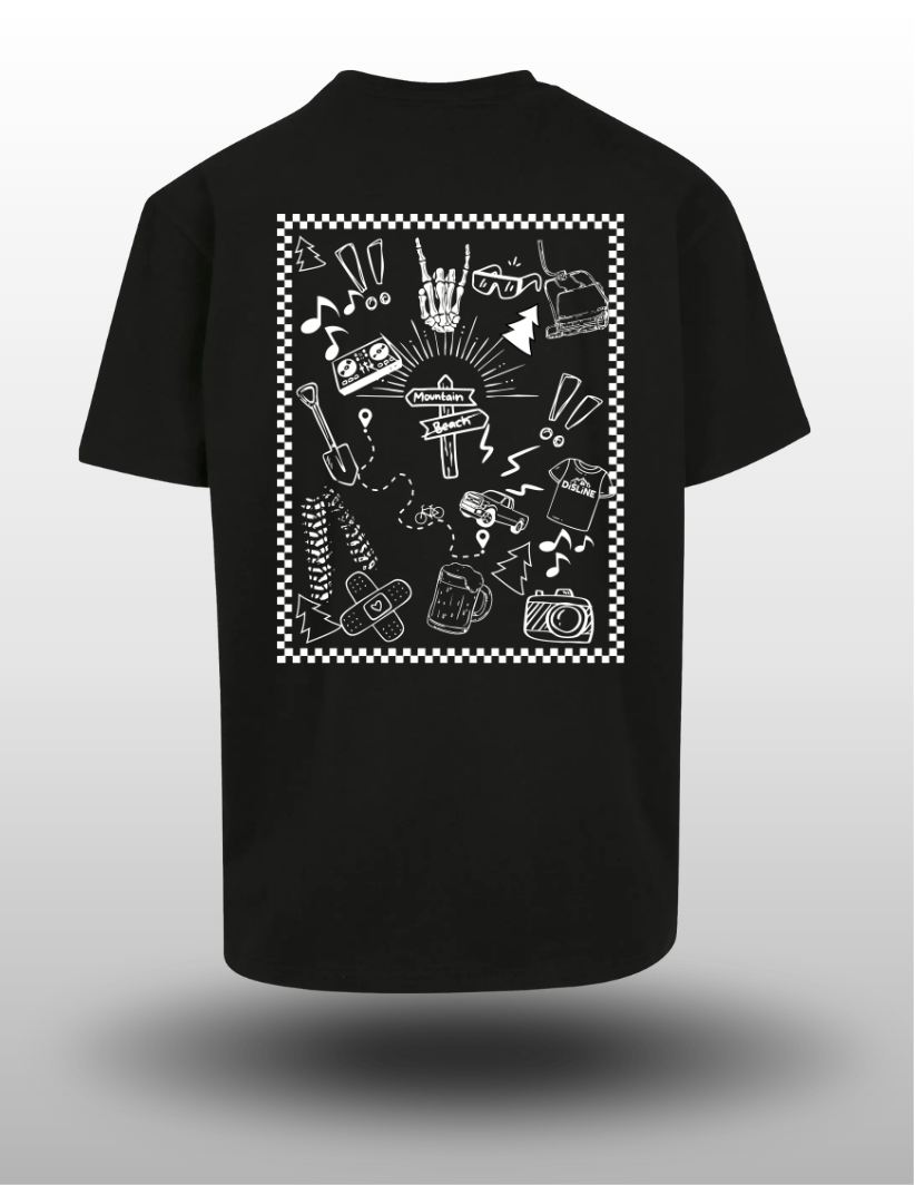 T Shirt Disline Ride Vibes