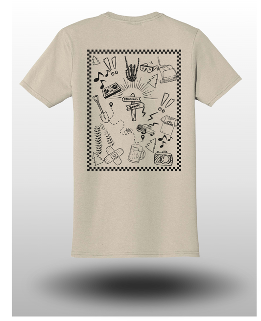 T Shirt Disline Ride Vibes Sable